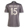 Maillot de Supporter Real Madrid Arda Guler 15 Troisième 2024-25 Pour Homme